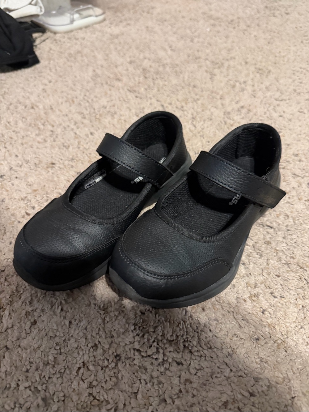 Skechers Black Mary Jane School Shoe for Kids